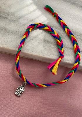 Buddha Charm Thread Rakhi