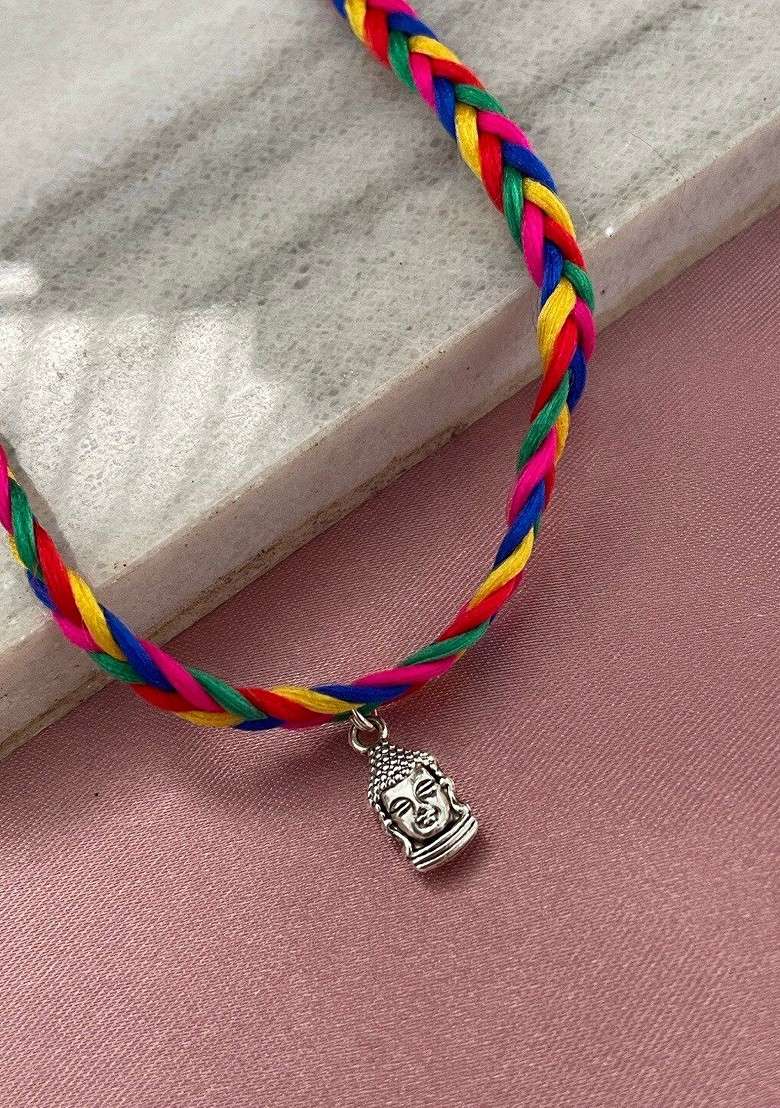 Buddha Charm Thread Rakhi - Indya