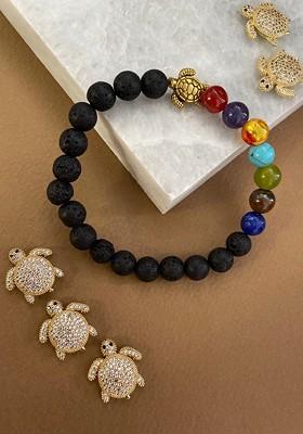 Tortoise Charm Bracelet Rakhi