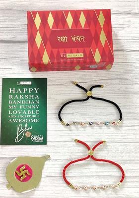 Pack Of 2 Evil Eye Rakhi