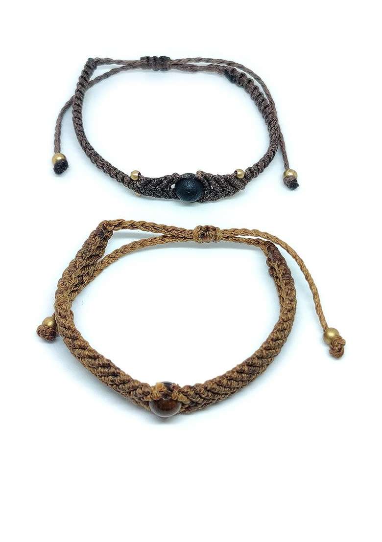 Unisex Pack Of 2 Wraparound Rakhi And Roli Chawal - Indya