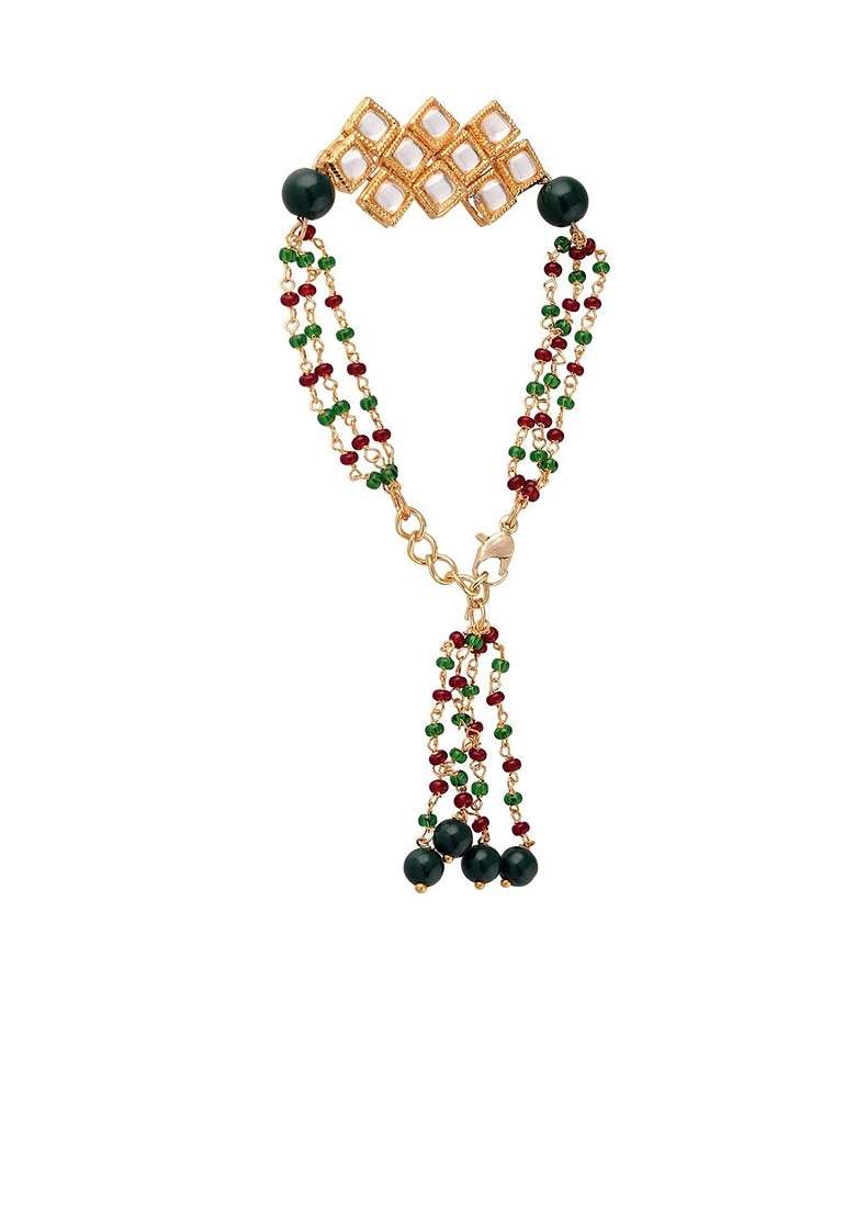 Set Of 2 Beaded Rakhi - Indya