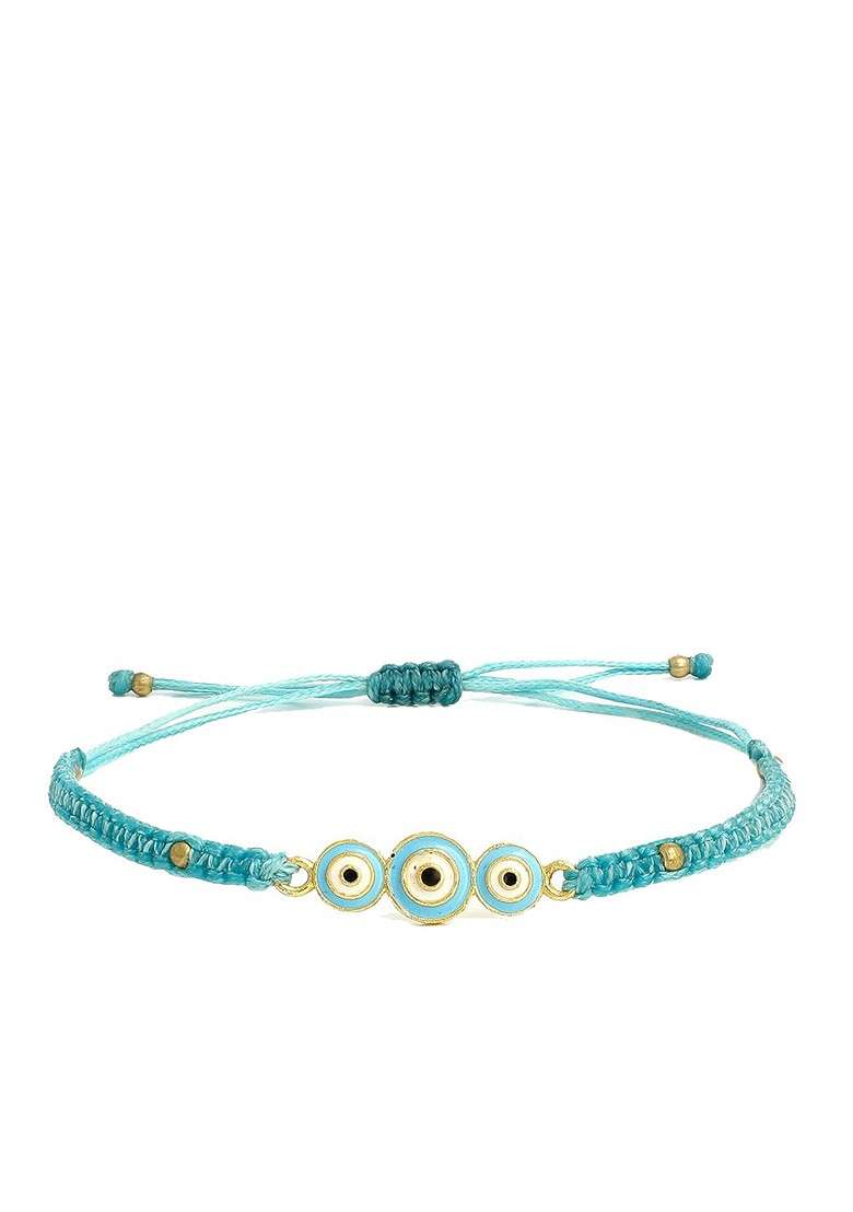 Bhaiya Bhabhi Blue 2 Pack Rakhi Gift Set - Indya