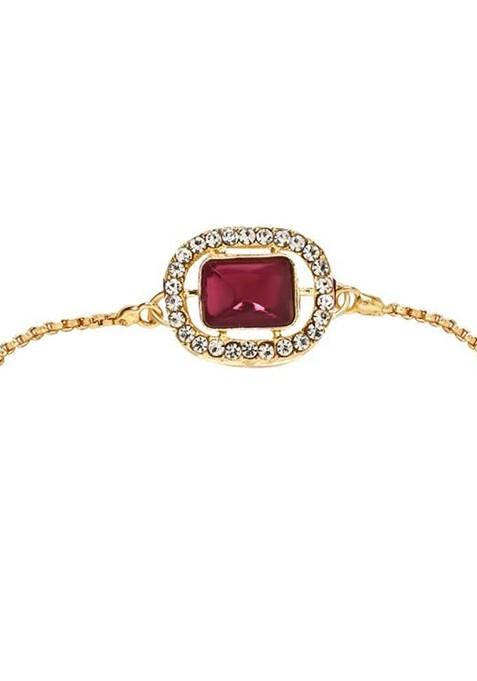 Square Shaped Mangalsutra Lumba Bracelet Rakhi