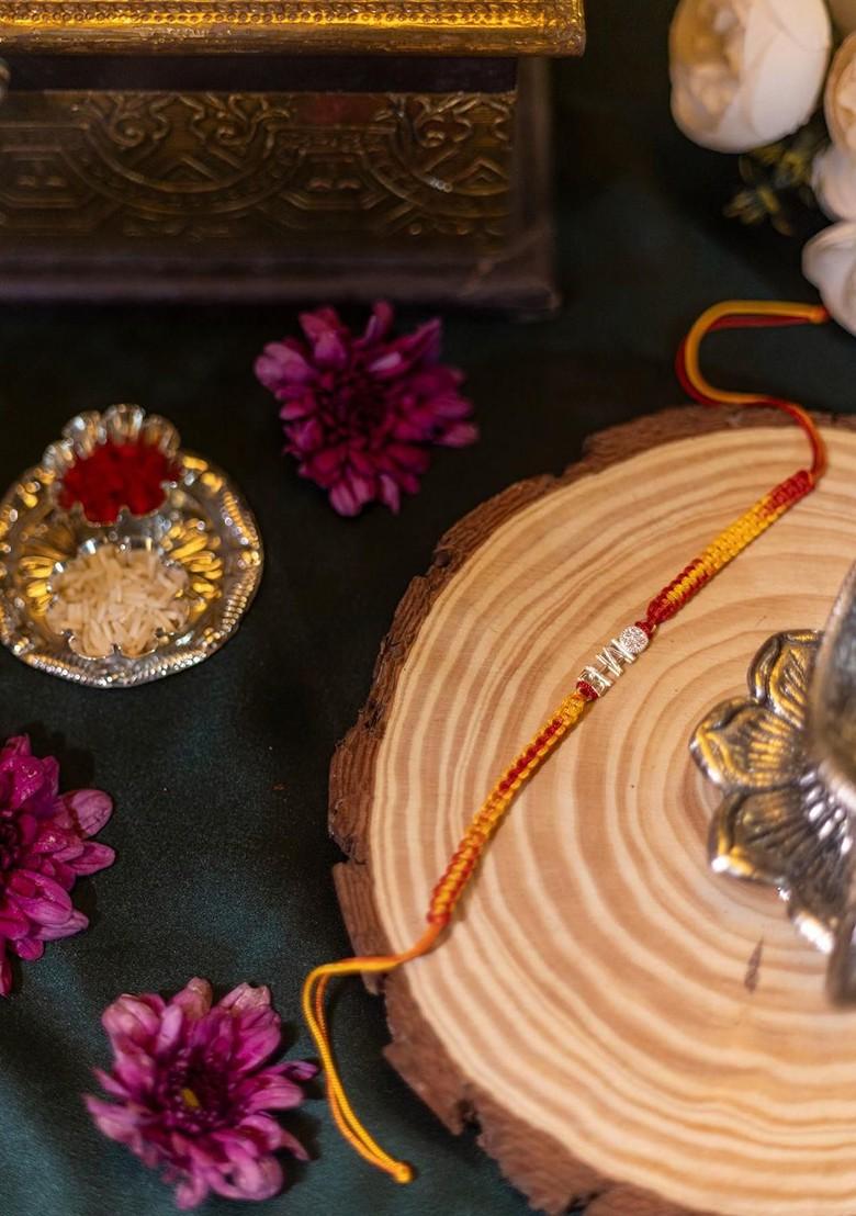 925 Sterling Silver Rakhi Gift Set