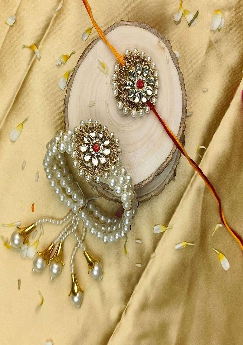 5Pcs Rakhi And Lumba Rakhi Gift Set - Indya