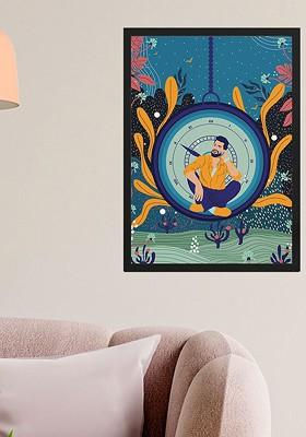 Unisex Wall Art Rakhi Gift Set