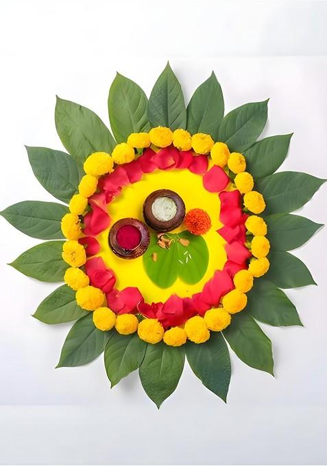 Rakhi Combo For Brother With Rakhi Roli Chawal Coin And Greeting Card