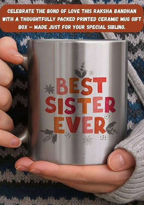 Printed Ceramic Glossy Mugs Set Of Cups And Mugs