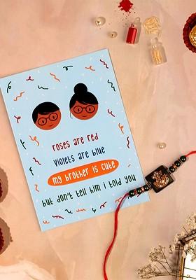 Unisex Wall Art Rakhi Gift Set