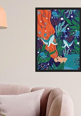 Unisex Wall Art Rakhi Gift Set