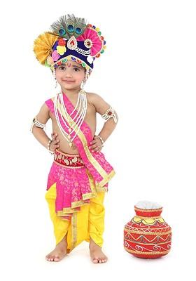 Unisex Kids Top With Dhoti Pants
