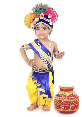 Kids Printed Top With Dhoti Pants
