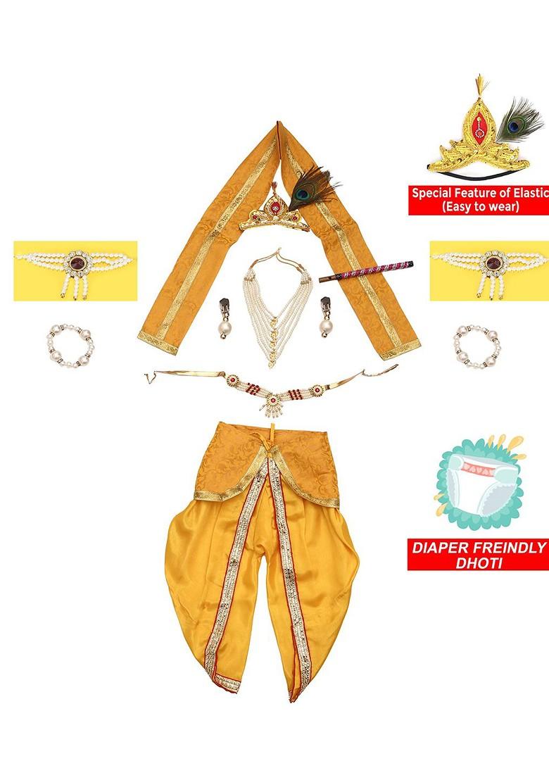 Unisex Kids Top With Dhoti Pants