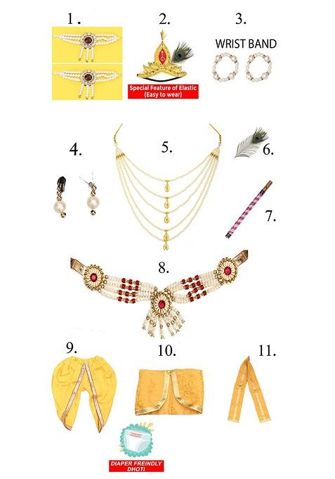 Unisex Kids Top With Dhoti Pants