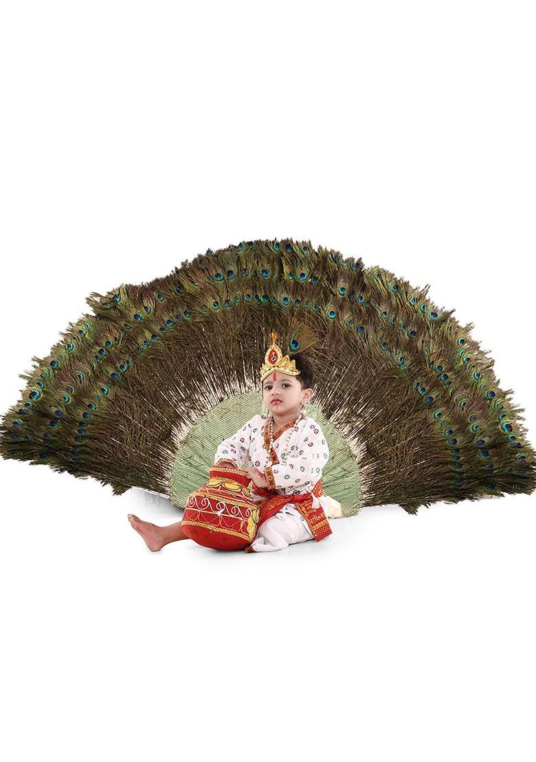 Unisex Kids Embellished Dhoti Pants