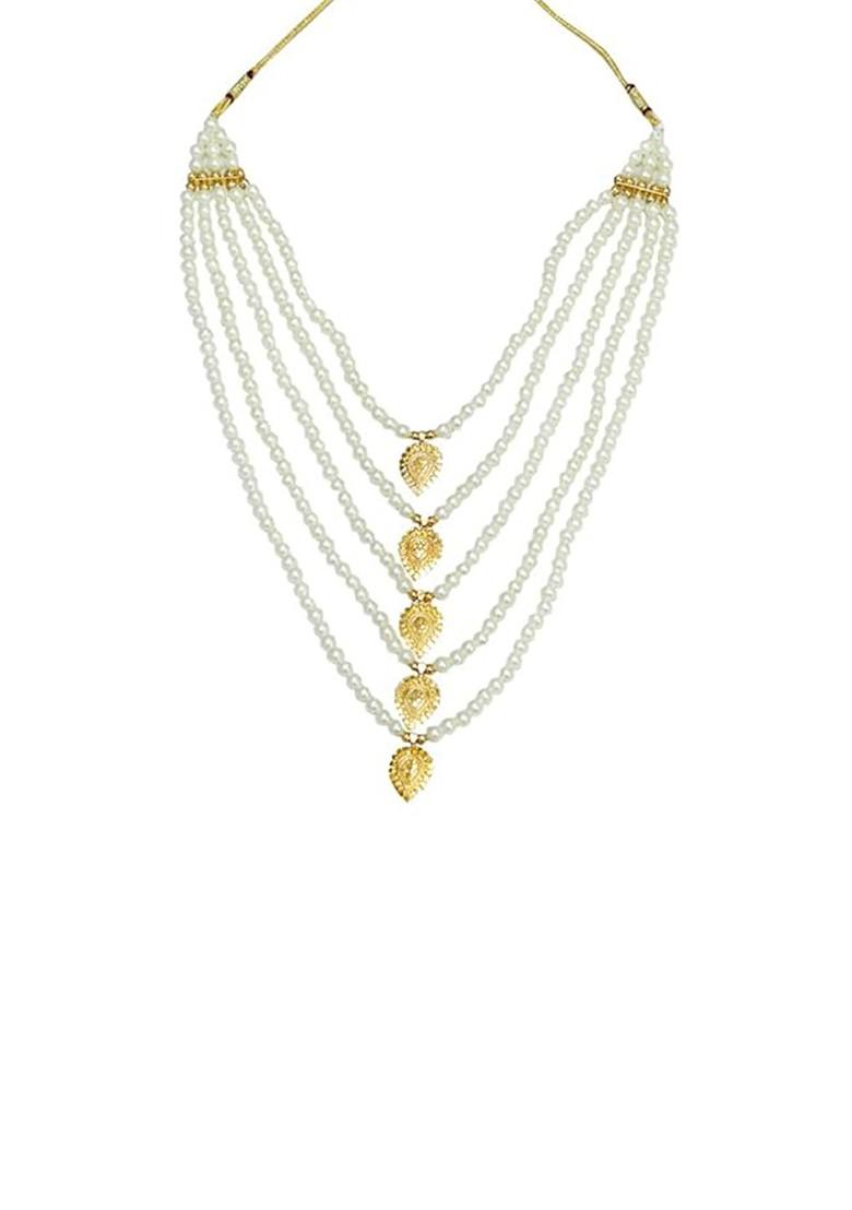 Boys Krishna Dress Costume Set With Accessories - Indya