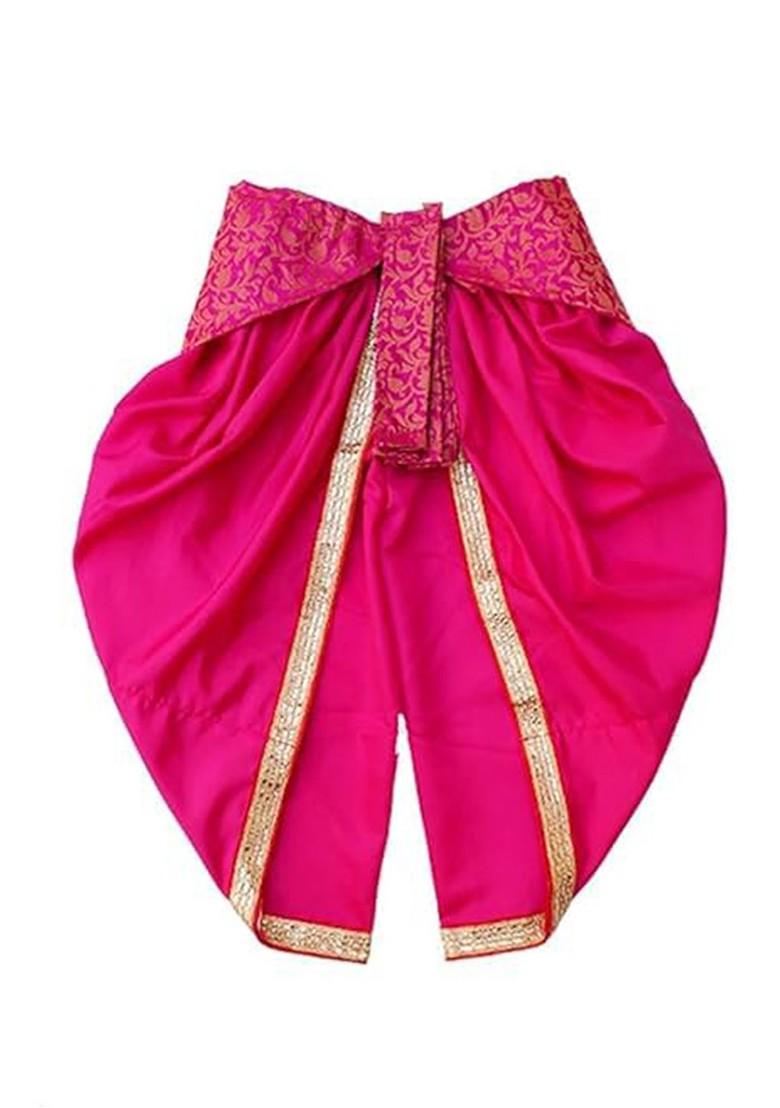 Boys Krishna Dress Costume Set With Accessories - Indya