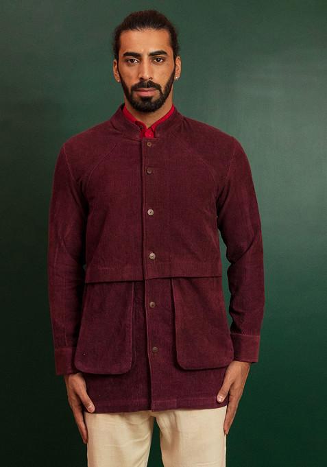 Maroon The Red Room Jacket