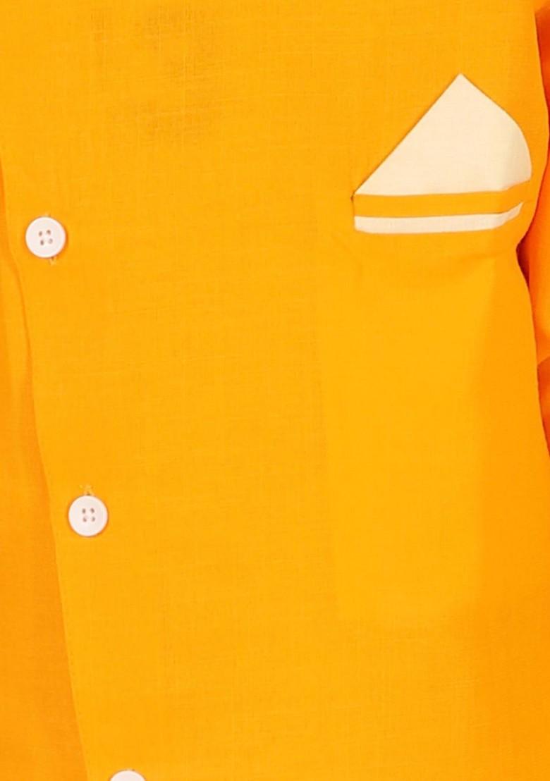 Boys Regular Pure Cotton Kurta With Pyjamas