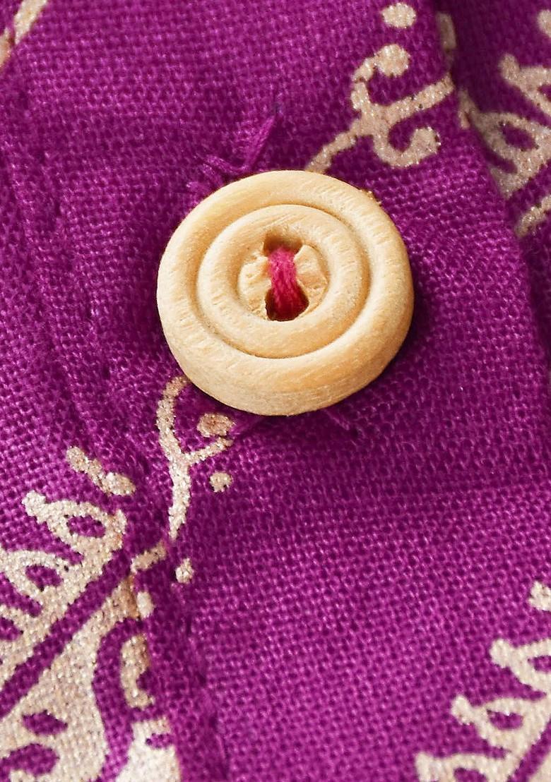 Boys Ethnic Motifs Printed Regular Kurta With Dhoti Pants - Indya