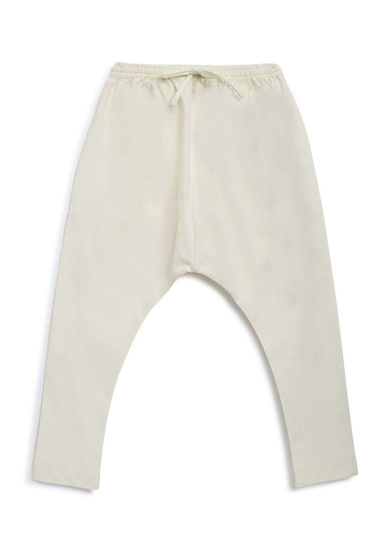 Boys Embroidered Regular Pure Cotton Kurta With Pyjamas - Indya