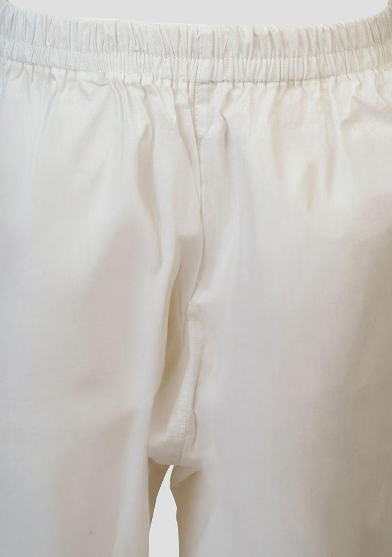 Maroon Embroidered Blended Kurta Set For Boys - Indya