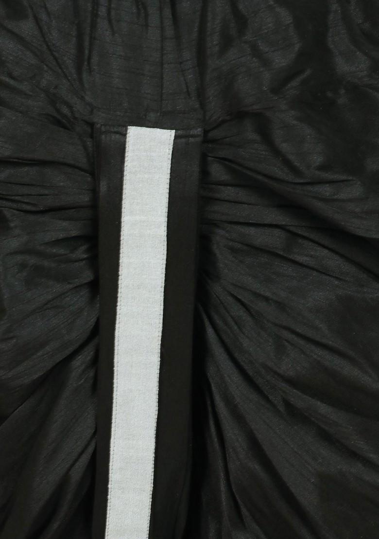 Silver Solid Blended Kurta Dhoti Set For Boys - Indya