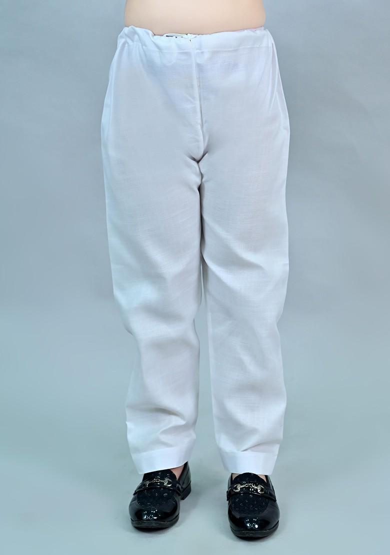 Maroon Printed Blended Kurta Set For Boys - Indya