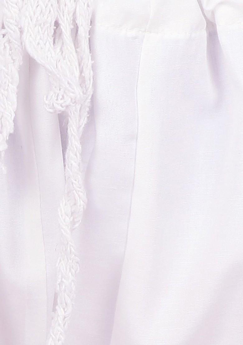 Brown Self Design Blended Kurta Set For Boys - Indya