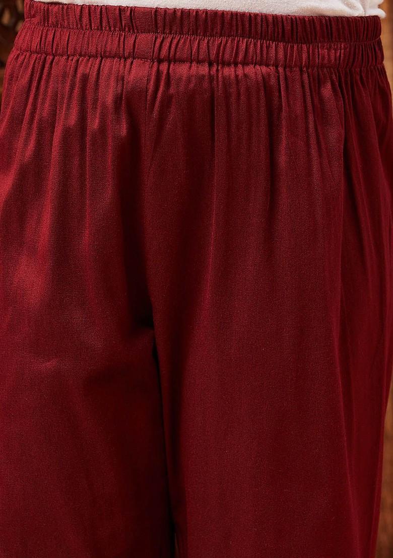 White Striped Blended Kurta Set For Boys - Indya