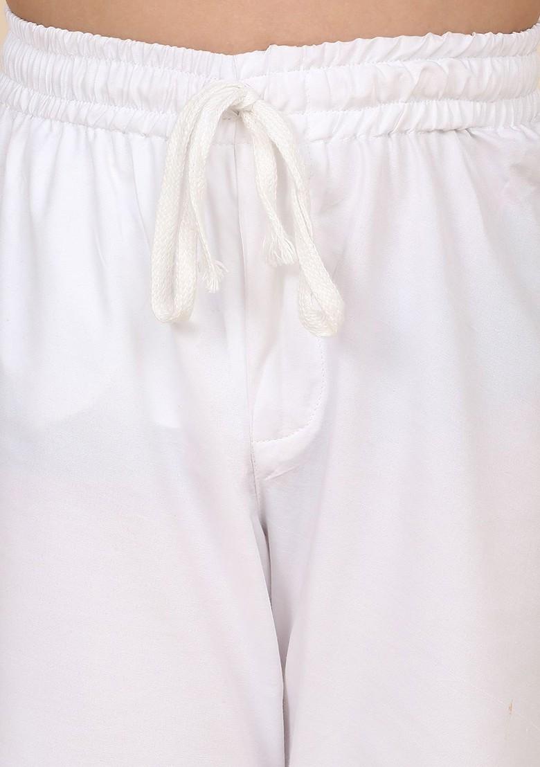 Purple Striped Blended Kurta Set For Boys - Indya