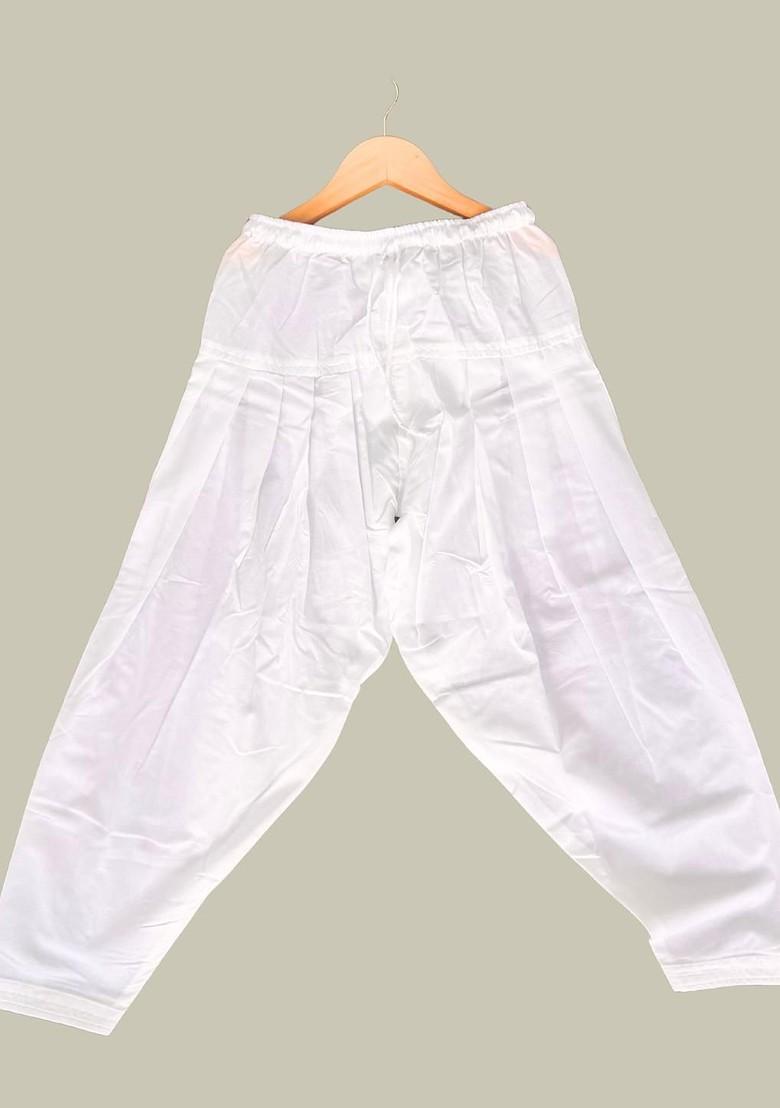 Red Embroidered Cotton Kurta Set For Boys - Indya