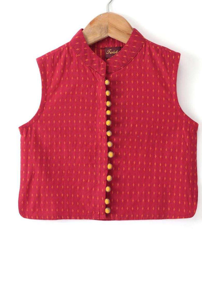 Yellow Solid Polyester Kurta Set For Boys - Indya