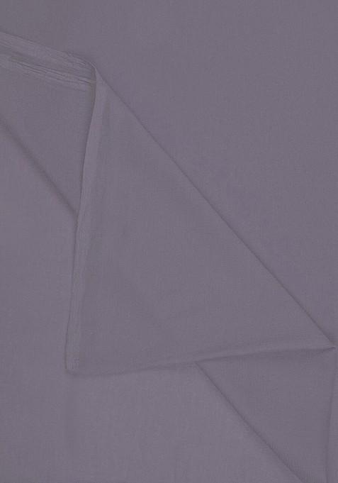 Grey Solid Dupatta