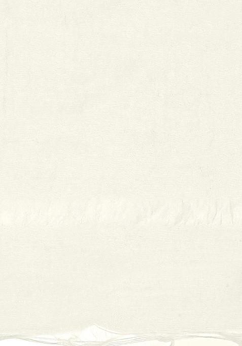 Off White Solid Dupatta