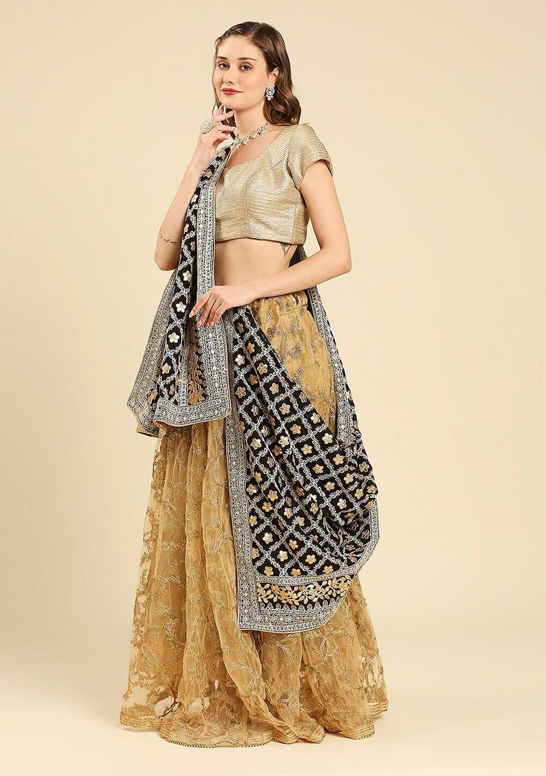 Gotta Patti Embellished Georgette Dupatta