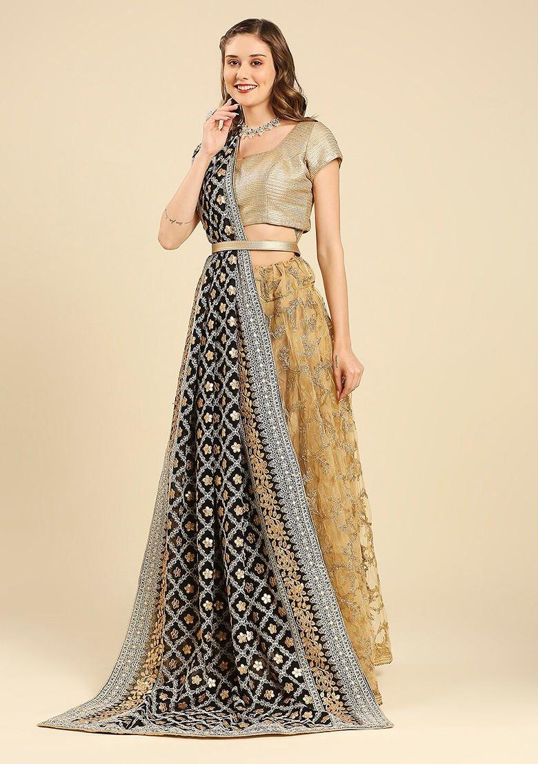 Gotta Patti Embellished Georgette Dupatta