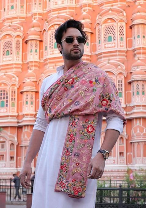 Floral Embroidered Dupatta