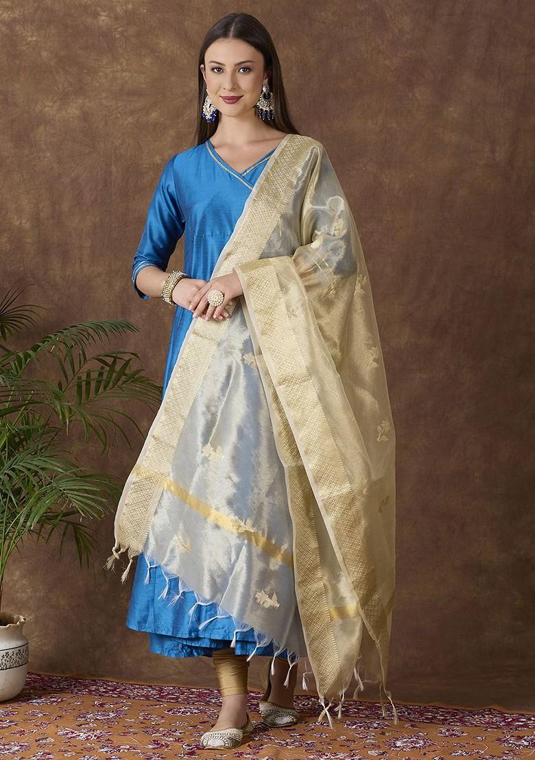 Woven Design Dupatta