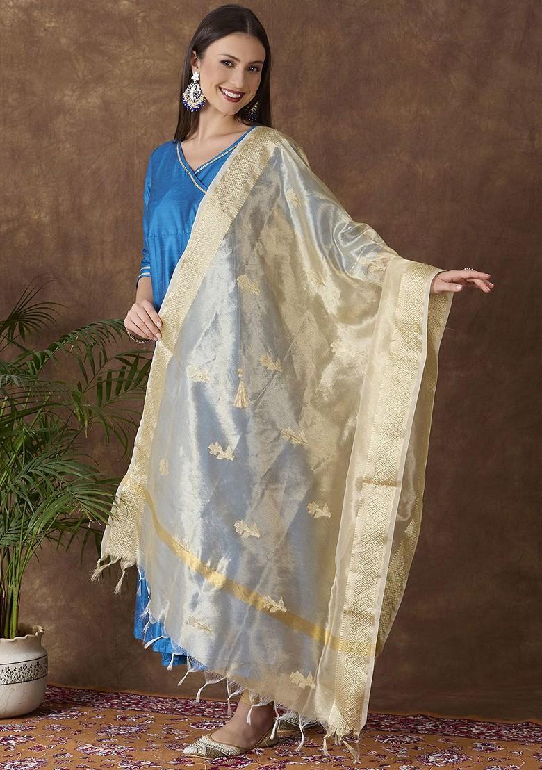 Woven Design Dupatta