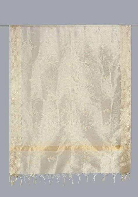 Woven Design Dupatta