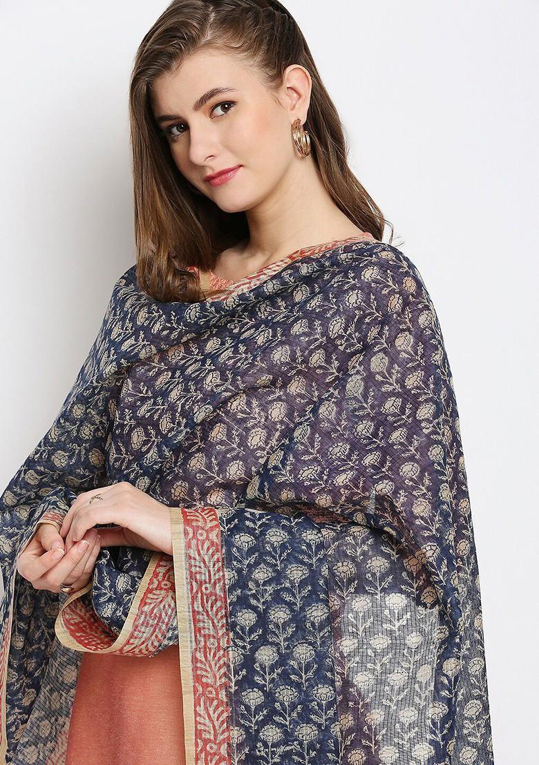 Printed Block Print Dupatta