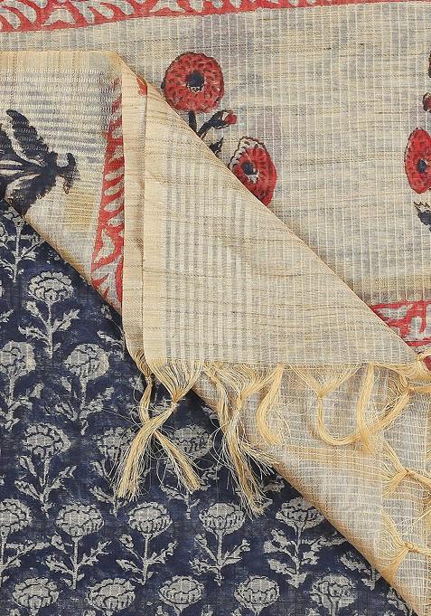 Printed Block Print Dupatta