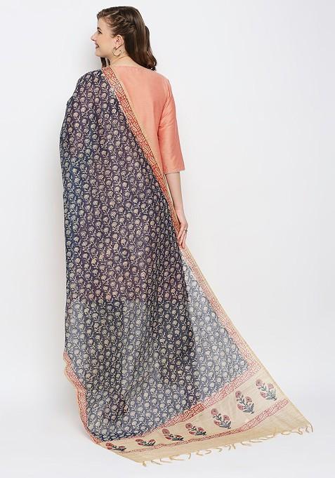 Printed Block Print Dupatta