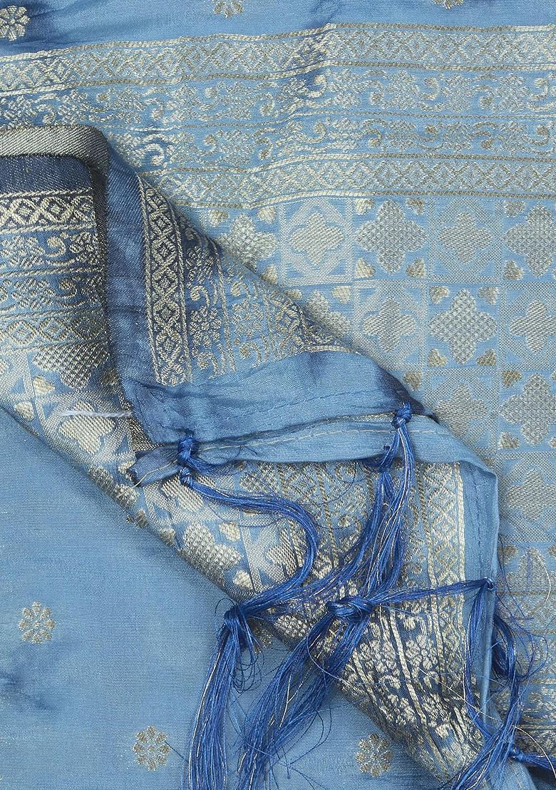 Dyed Shibori Dupatta