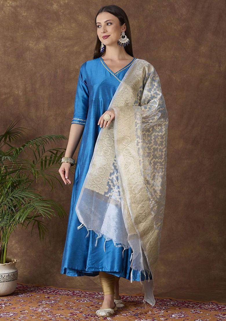 Woven Design Dupatta