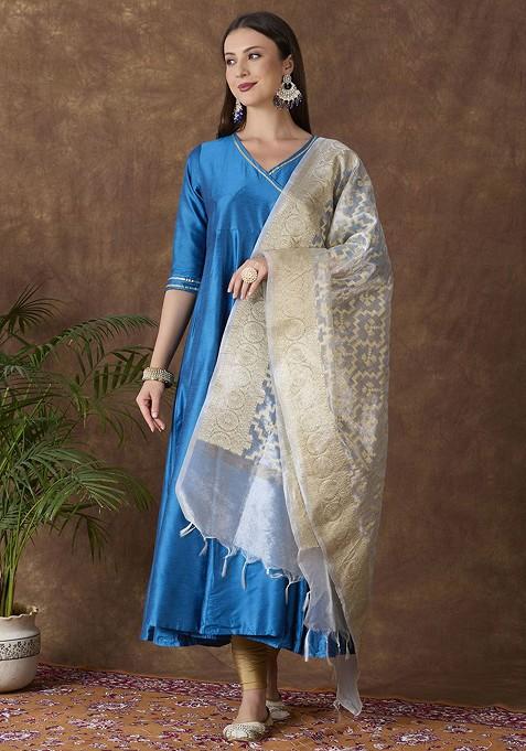 Woven Design Dupatta