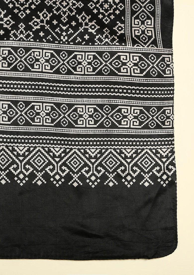 Ethnic Motifs Printed Block Print Dupatta