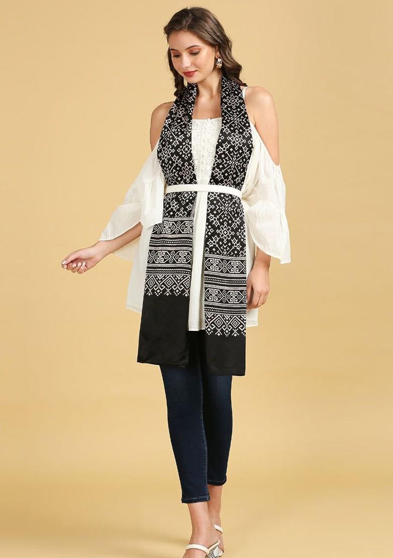 Ethnic Motifs Printed Block Print Dupatta